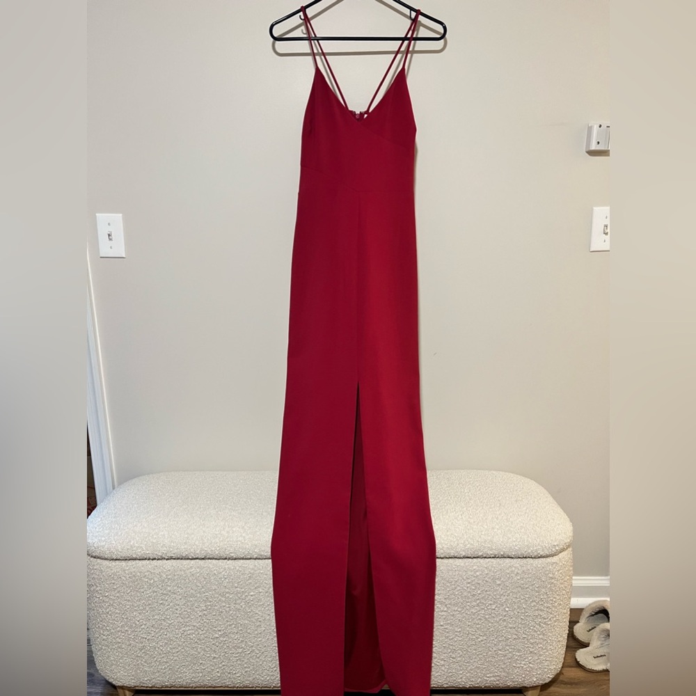 LIKELY - Formal magenta Maxi dress